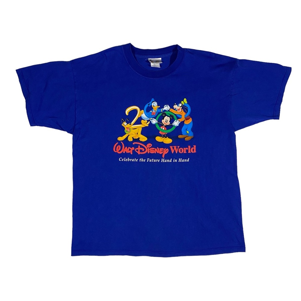 Y2K DISNEY WORLD MILLENNIUM CELEBRATION SHIRT L